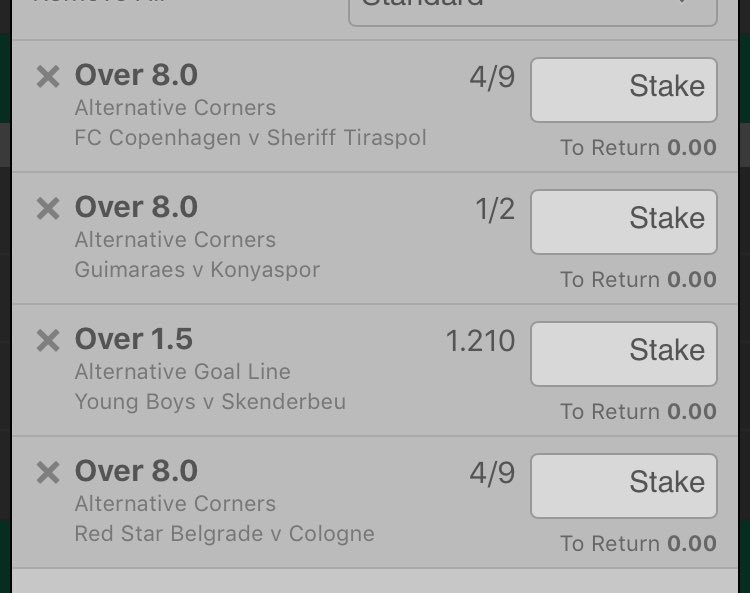 🚨Replacement bet🚨

Replacement bet for those who missed the first bet👌