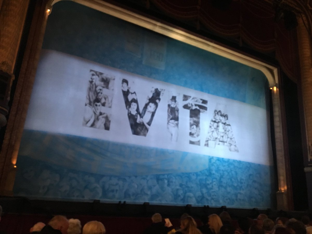 Just revisited the touring EVITA at Manchester’s <a href="/PalaceAndOpera/">Palace & Opera Mcr</a>, now stunningly led by @MadalenaAlberto as Eva &amp; @JeremySecomb as Peron. Such a gripping musical &amp; <a href="/OfficialALW/">Andrew Lloyd Webber</a> &amp; <a href="/SirTimRice/">Tim Rice</a>’s best work together.