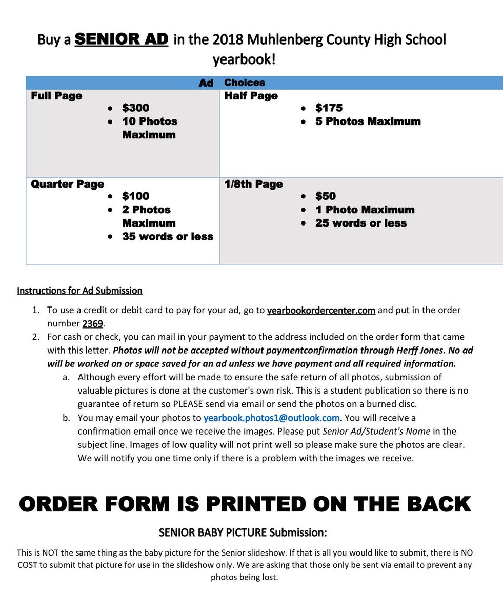 Last day to purchase a Senior ad is tomorrow!