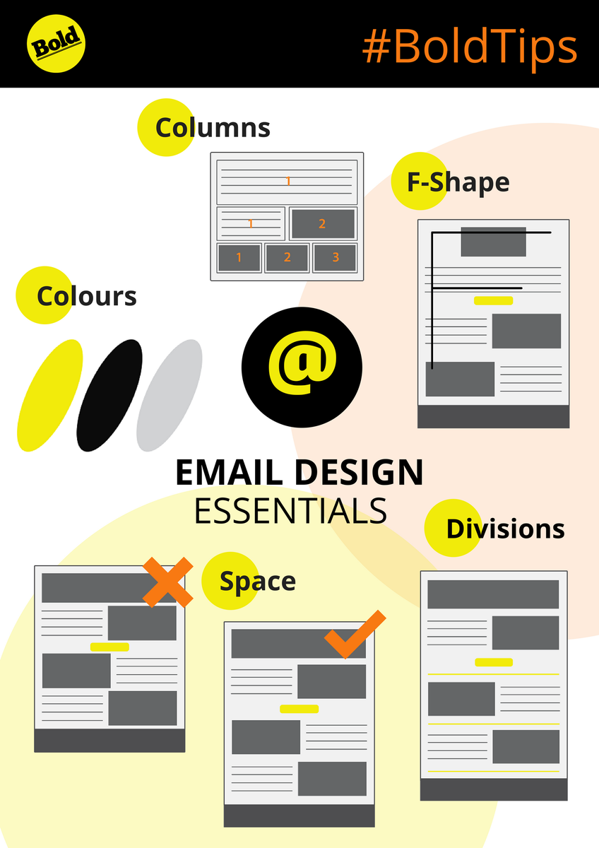 Bold_Online's tweet photo. Email design doesn't have to be a headache - Follow these #BoldTips and you will be well on your way to email design success - https://t.co/98RJCzz9Hj #emailmarketing #emaildesign #designtips https://t.co/SgpYXWHLg9