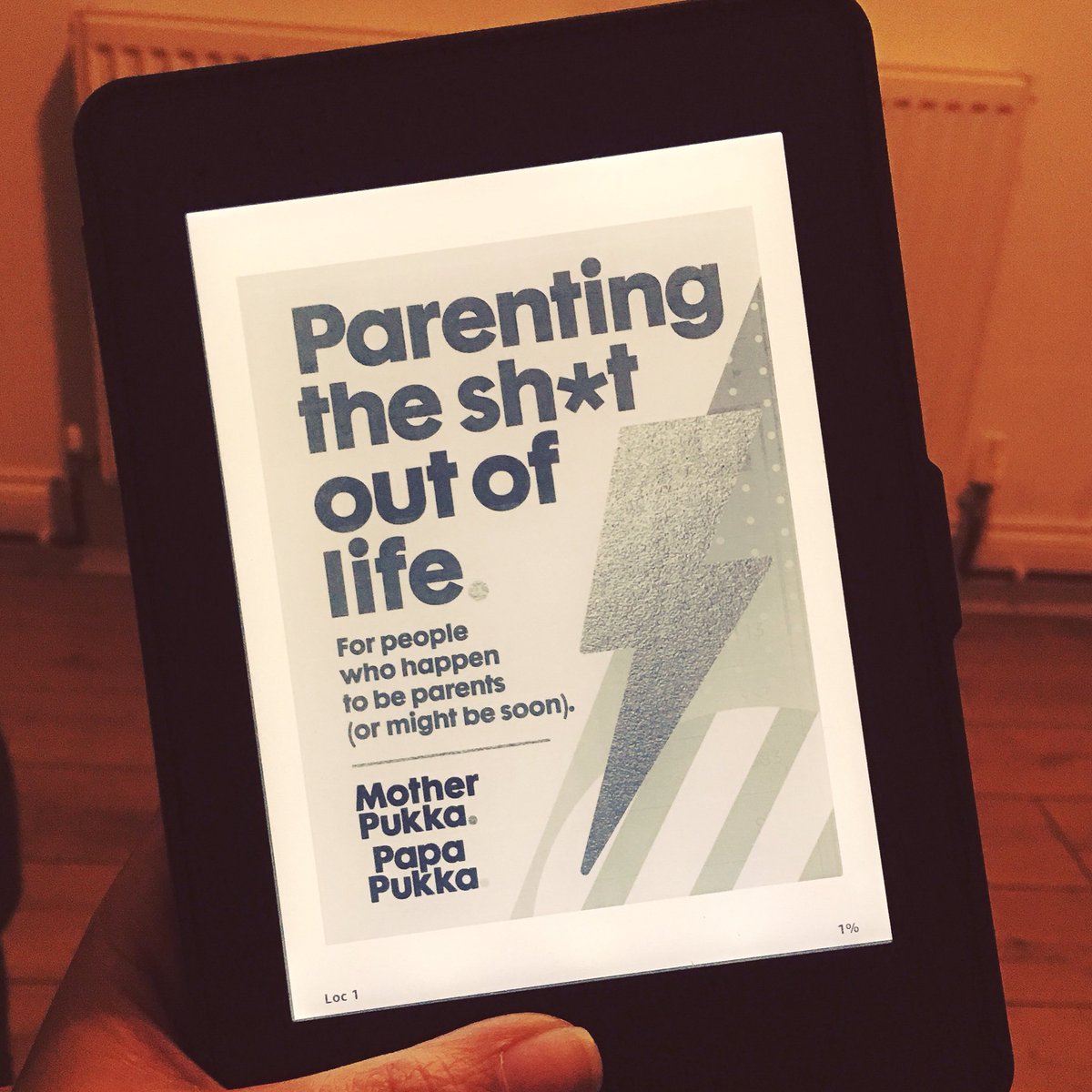 Angee_Actually's tweet photo. So what do I do while waiting for the boy to finish his guitar lesson? Learn how to parent the shit out of life with @mother_pukka and @papa_pukka of course! #currentlyreading #kindlereads #parentingtheshitoutoflife #motherpukka #angeeactually https://t.co/ypsZsnsWsl