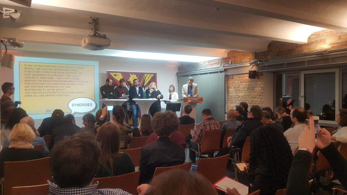 TrixterR's tweet photo. Panel discussions &amp; time to hear some of the recommendations on how eParticipation should develop, grow and make impact in the future. #OpenSummit @euthnet https://t.co/v6LnI4MvZl