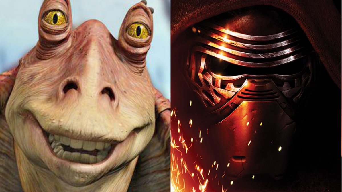 New Star Wars survey says people like Jar Jar Binks more than Kylo Ren.http...