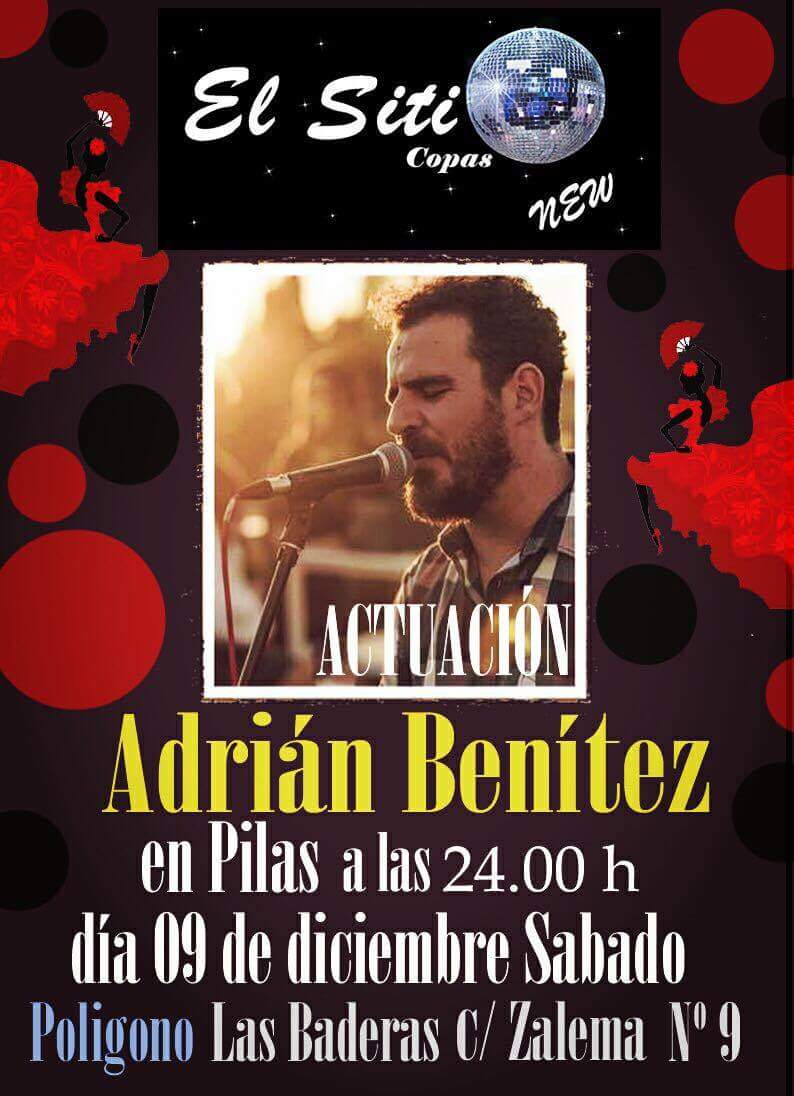 adrianbenitez13's tweet photo. Este Sábado estaré en PILAS (SEVILLA)
00:00H
El SITIO COPAS
Os dejo el cartel con la información!!!
Os esperoooo!!!
Comparte !!! @daviduranr https://t.co/oDth78zLOr