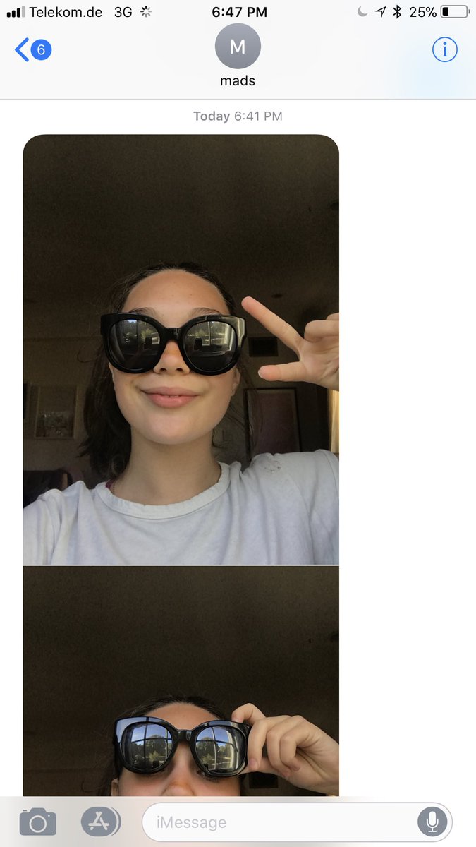 kenzie's tweet photo. i hate my sister https://t.co/327vkRLrBc