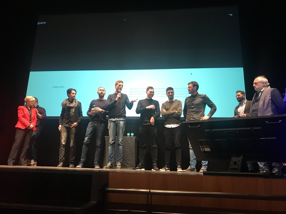 janazond's tweet photo. #digitalprojectoftheyear in assoluto è #gustoids #DDA17 https://t.co/bD2ylDfvLJ