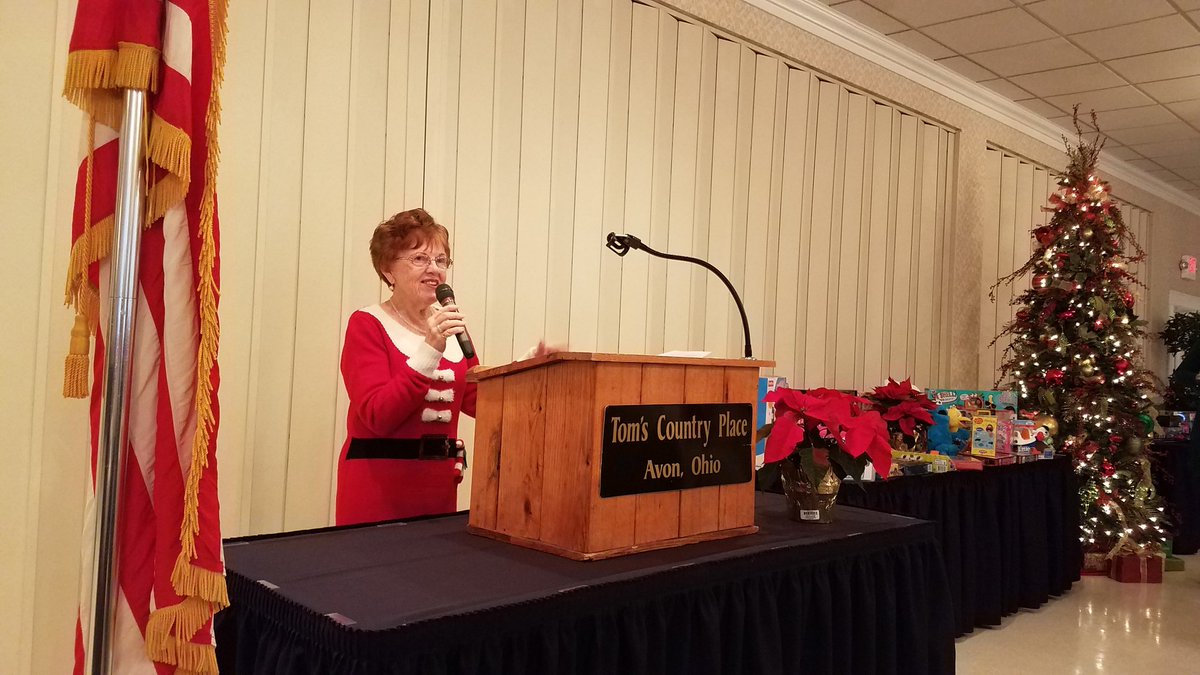 ChamberNR's tweet photo. Some of the civic leaders presenting at the North Ridgeville Chamber of Commerce Christmas luncheon.  Join us for a chamber Lunch!  Visit https://t.co/LYGCLiyO5K for details. https://t.co/BDr9yKGcbw