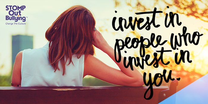 Leaving people out &amp; isolating someone on purpose that is feeling alone is NOT ok! Be kind to others. #ChangeTheCulture #STOMPOutBullying
