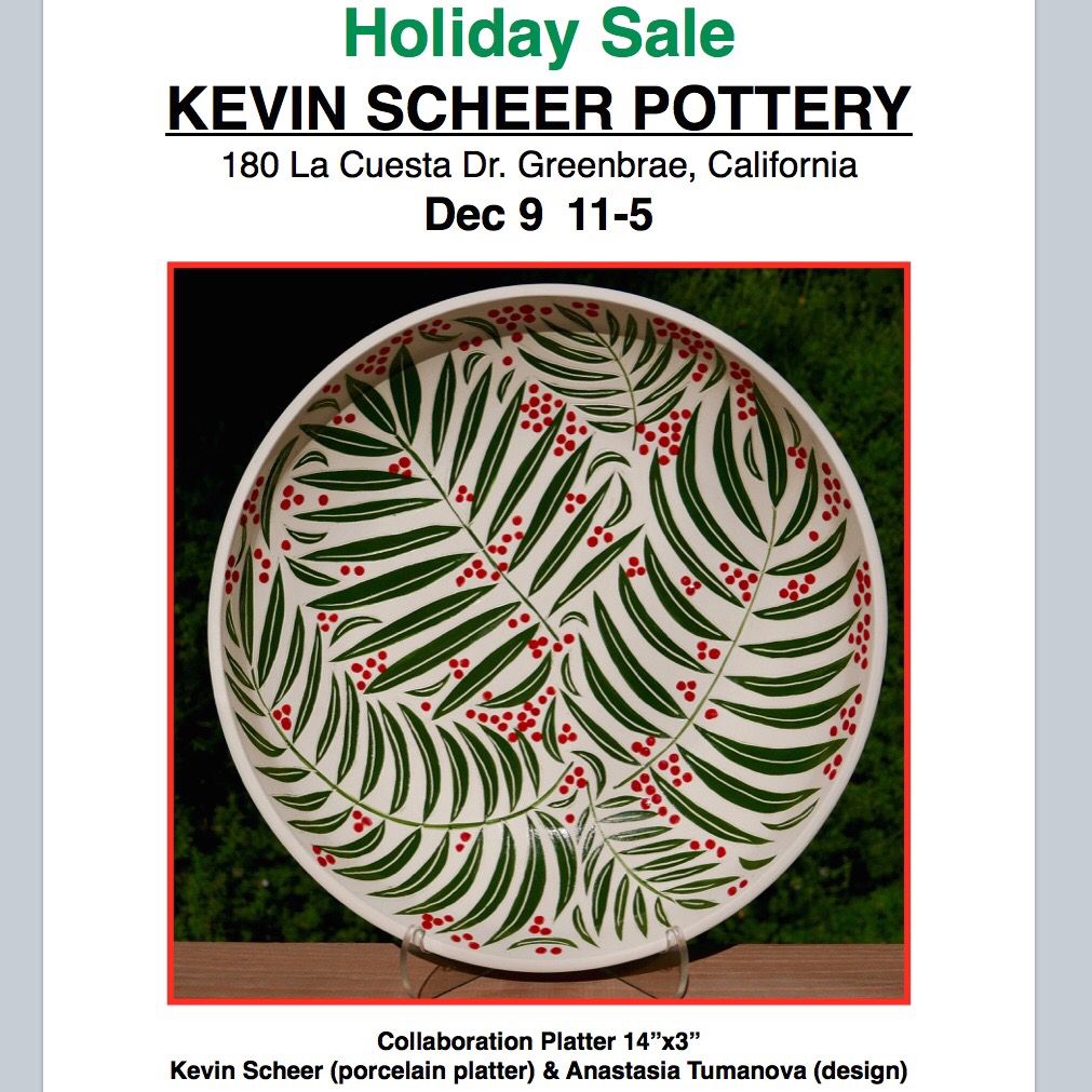 kevinmscheer's tweet photo. Hope to see you all this Saturday!  Check out my latest collaboration with my amazing friend Anastasia Tumanova!
.
.
.
.
.
.
#kevinscheerpottery #pottery #handmade #clay #ceramic #ceramics https://t.co/oIVHc4QMMo
