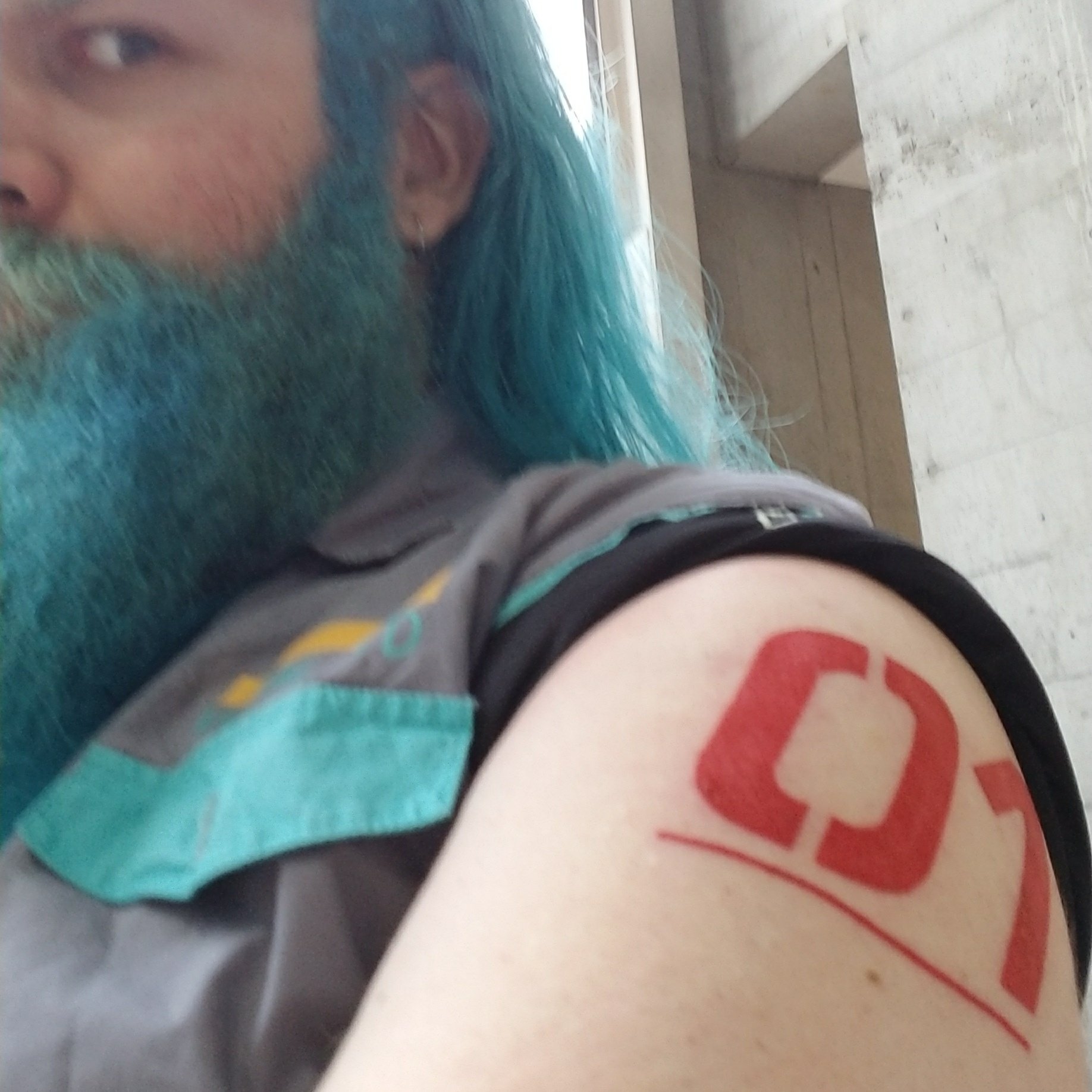 VJ  on Twitter FUNimation Got my 01 tattoo when attending Magical  Mirai this year I occasionally cosplay a genderbent Hatsune Miku and now  its authentic httpstcoTyX4Cr1ZFX  Twitter