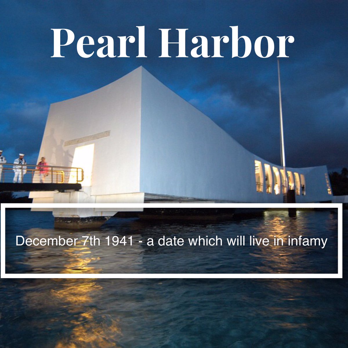 MHReputation's tweet image. Remembering Pearl Harbor