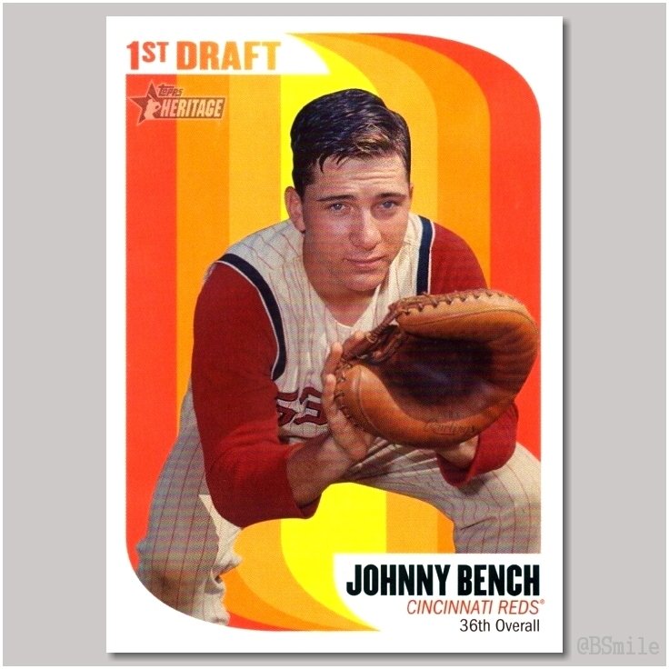 Happy 70th Birthday Johnny Bench! Cheers to an all-time great catcher & Cincinnati legend!  