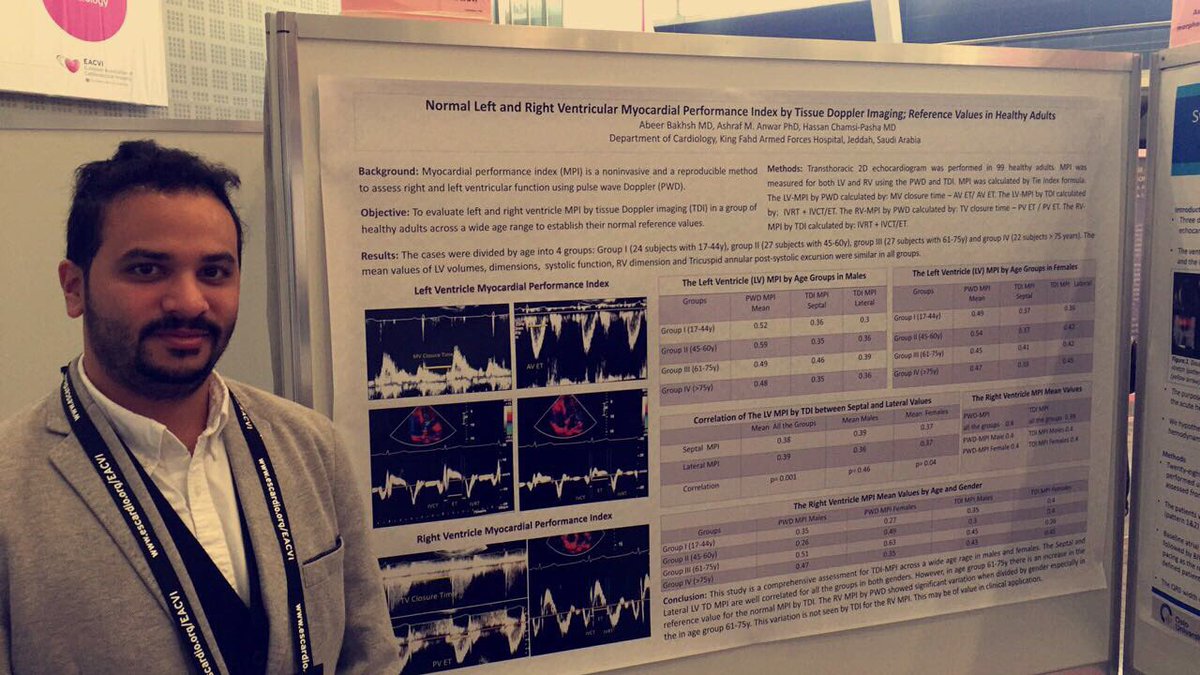t_alsaery's tweet photo. #EuroEcho I’m so proud of u bro 😍😍 and yes u did it 💪🏽💪🏽 normal left&amp;right ventricle MPI by TDI @ammartonkal @HeartFailureVow https://t.co/Lna6bTlrst