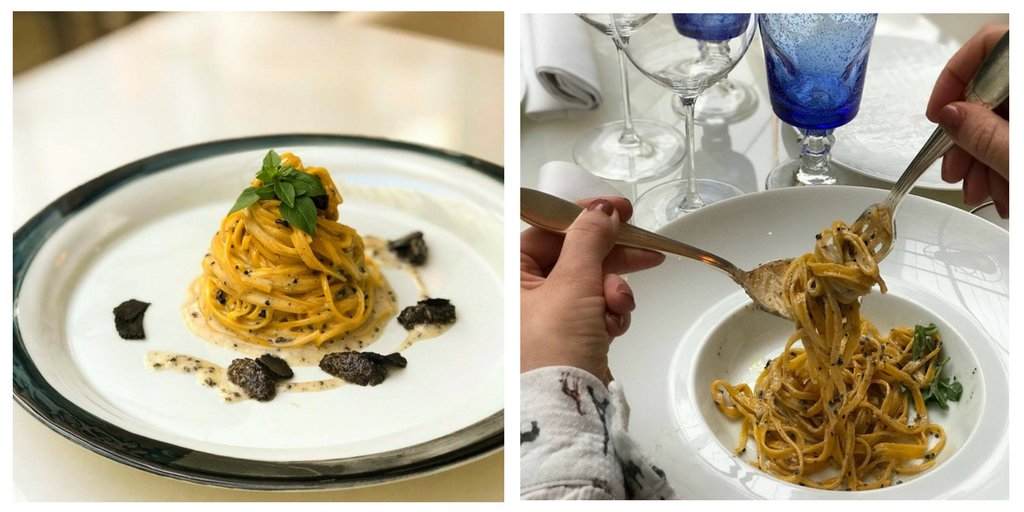 Découvrez en vidéo la recette exclusive du chef Simone Zanoni : les taglioni aux truffes #video #chef #food : bit.ly/2ACETLX