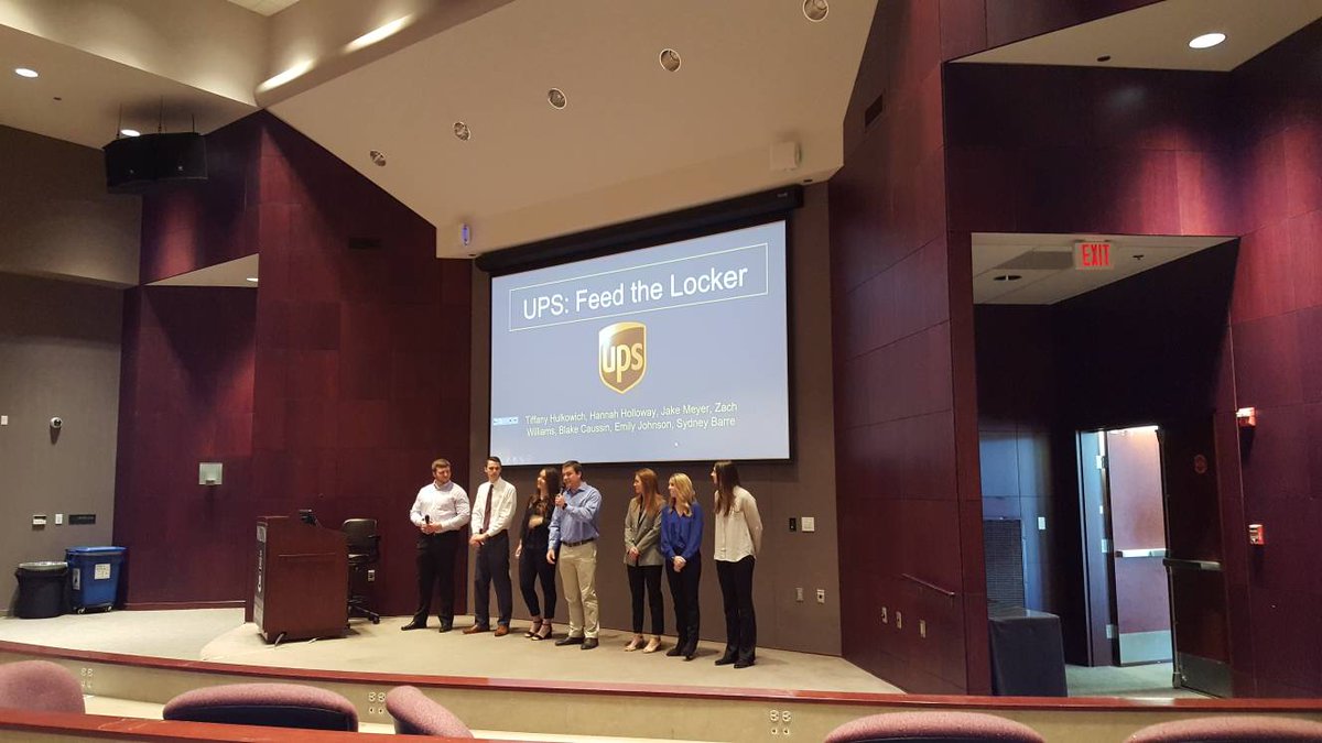 Excellent job to the Retail Supply Chain research project team at the <a href="/UniversityOfArk/">UniversityOfArkansas</a>! They perform a great analysis of the <a href="/UPS/">UPS</a> Access Point Locker on campus and provided some solid feedback and suggestions. <a href="/CP_UPSers/">Central Plains</a> <a href="/Cddonnelly2019/">Craig Donnelly</a> #UPSAccessPoints