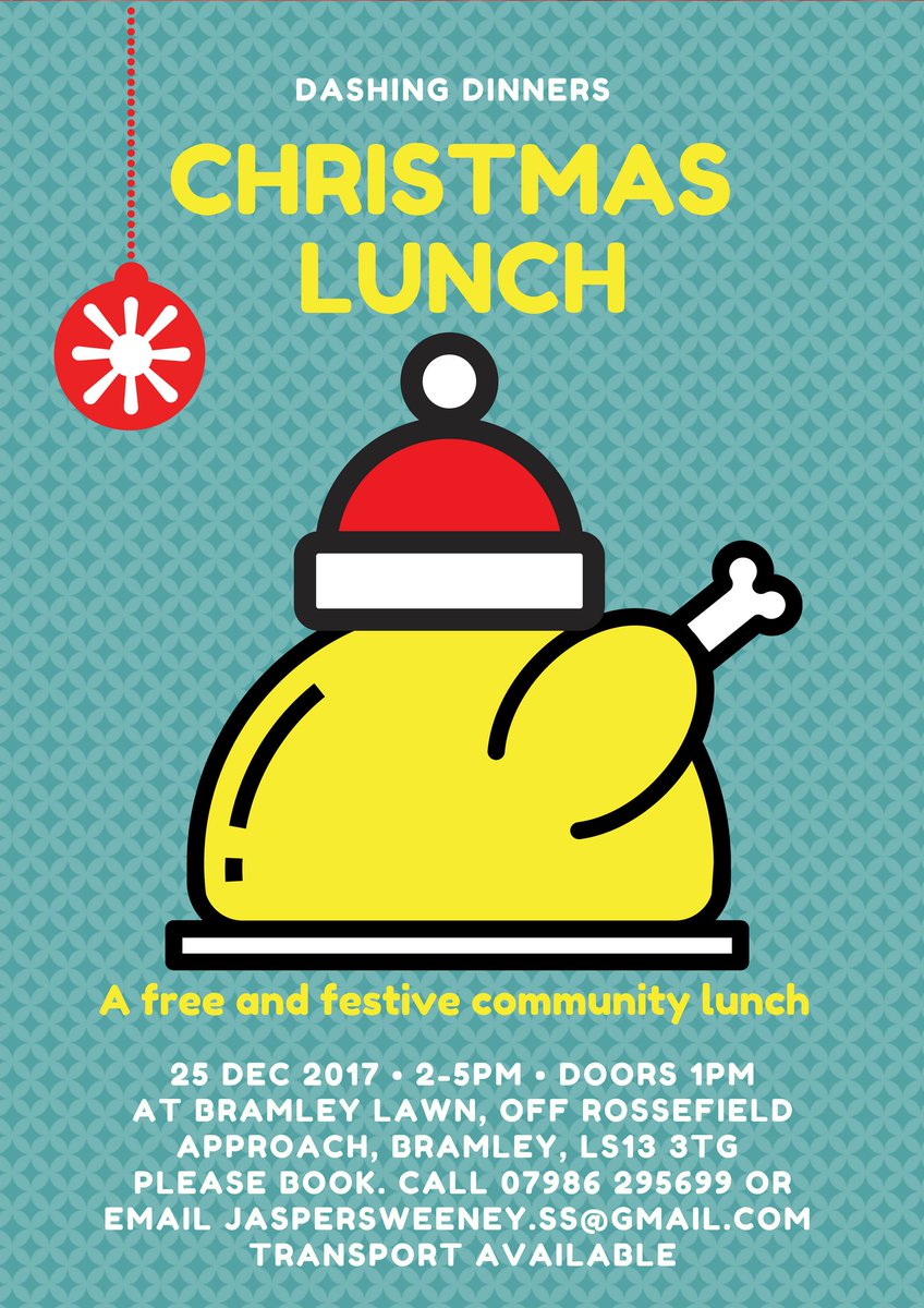 bramleylawn's tweet photo. this....please pass it on to anyone you think would feel better about Christmas Day with home-cooked food and in good company. https://t.co/Hl4H8qW9aJ