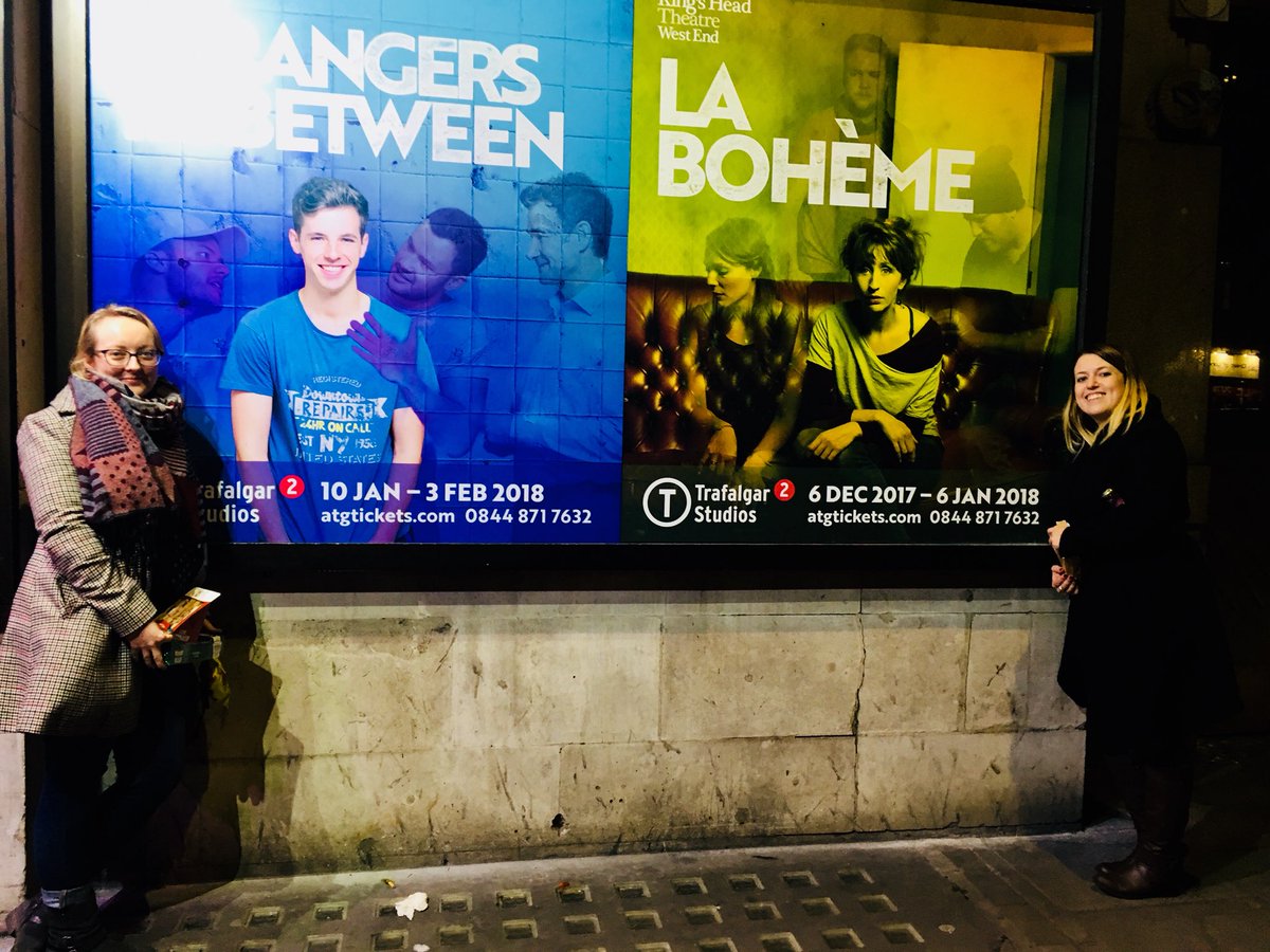 Very happy Producer and Company stage manager <a href="/CollinsTini/">Christine Collins</a> TWO <a href="/KingsHeadThtr/">King's Head Theatre</a> shows in our <a href="/KHTWestEnd/">KHT West End Season</a> season catch it @TrafStudios now!