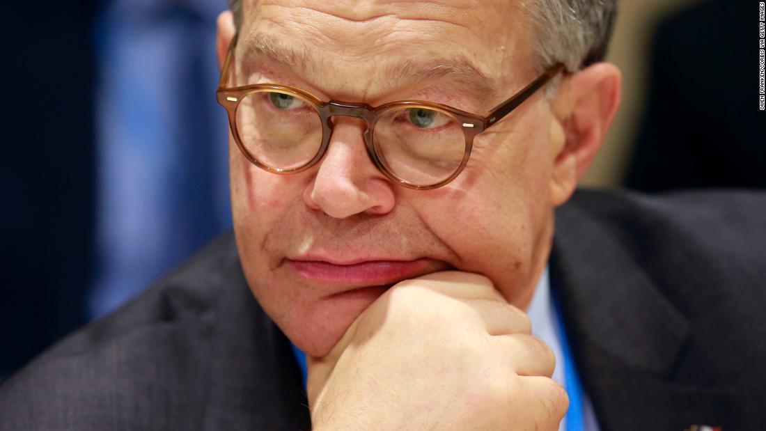 CNNPolitics's tweet photo. In the wake of Sen. Al Franken's resignation, some of his accusers of sexual misconduct say they are disappointed with his defense of the allegations https://t.co/ltp6kVK3WO https://t.co/CKd4FPcubL