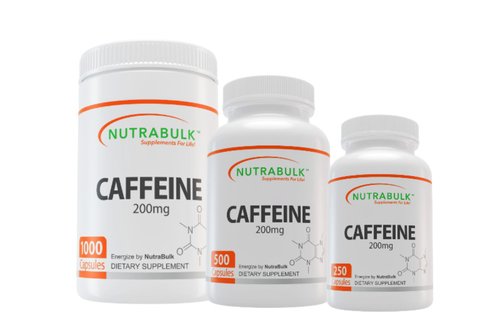 NutraBulk's tweet photo. We have a new batch of Caffeine capsules in stock. Try your 5 cent (price per capsule) energy boost today!  https://t.co/Mv7EH7HL1T https://t.co/xuYYGMSjYR