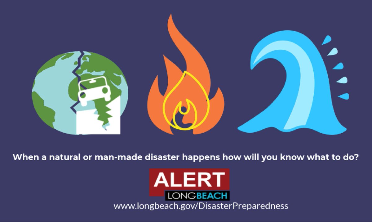 LBDisasterPrep's tweet photo. The #LAFires are a good reminder that emergency alerts can save lives. @NotifyLA has been sending out alerts to residents notifying them of evacuations, etc. Here in Long Beach we have #AlertLongBeach. Make sure you sign up today! https://t.co/z1i5N5r4UK