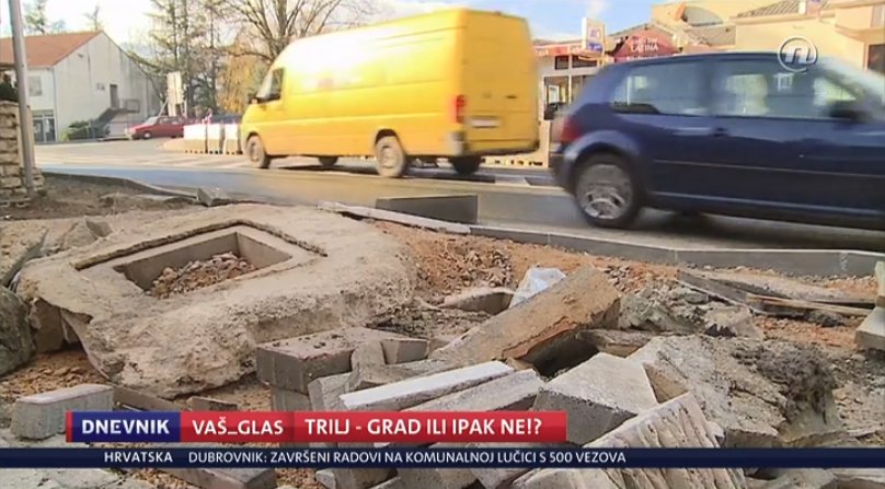 DNEVNIKhr's tweet photo. #DnevnikNoveTV Rubrika #VašGlas danas je posjetila #Trilj, gledateljica nas je upozorila na činjenicu da grad nema sve ono što bi trebao imati jedan grad. Triljani ističu ako je to grad, on bi trebao imati neke institucije jer za sve moraju ići u #Sinj. https://t.co/jRpGq9RA5H