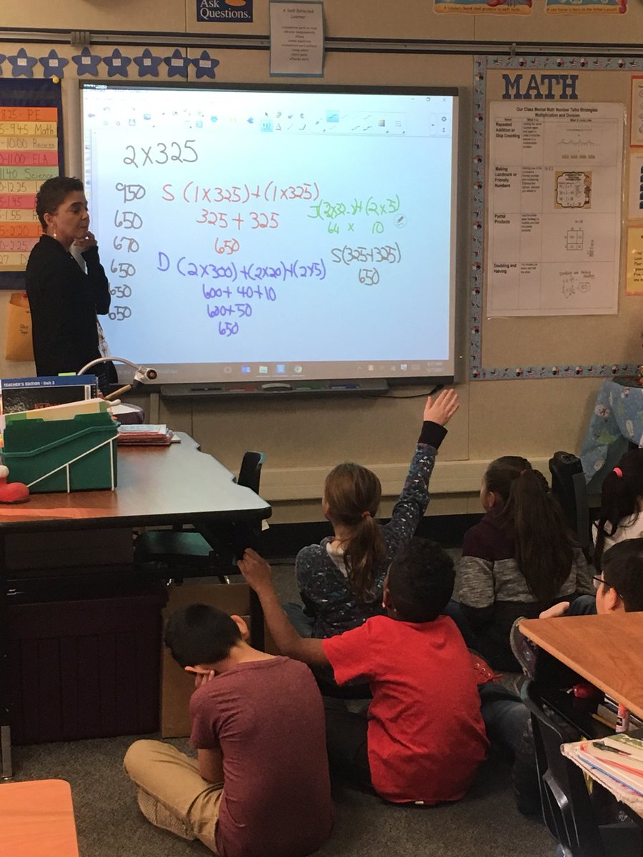 marc_moo2's tweet image. #NumberTalks at Sierra View 2nd and 4th #teamTRUSD #FriendlyNumbers #PartialProducts #TOSA Team 5