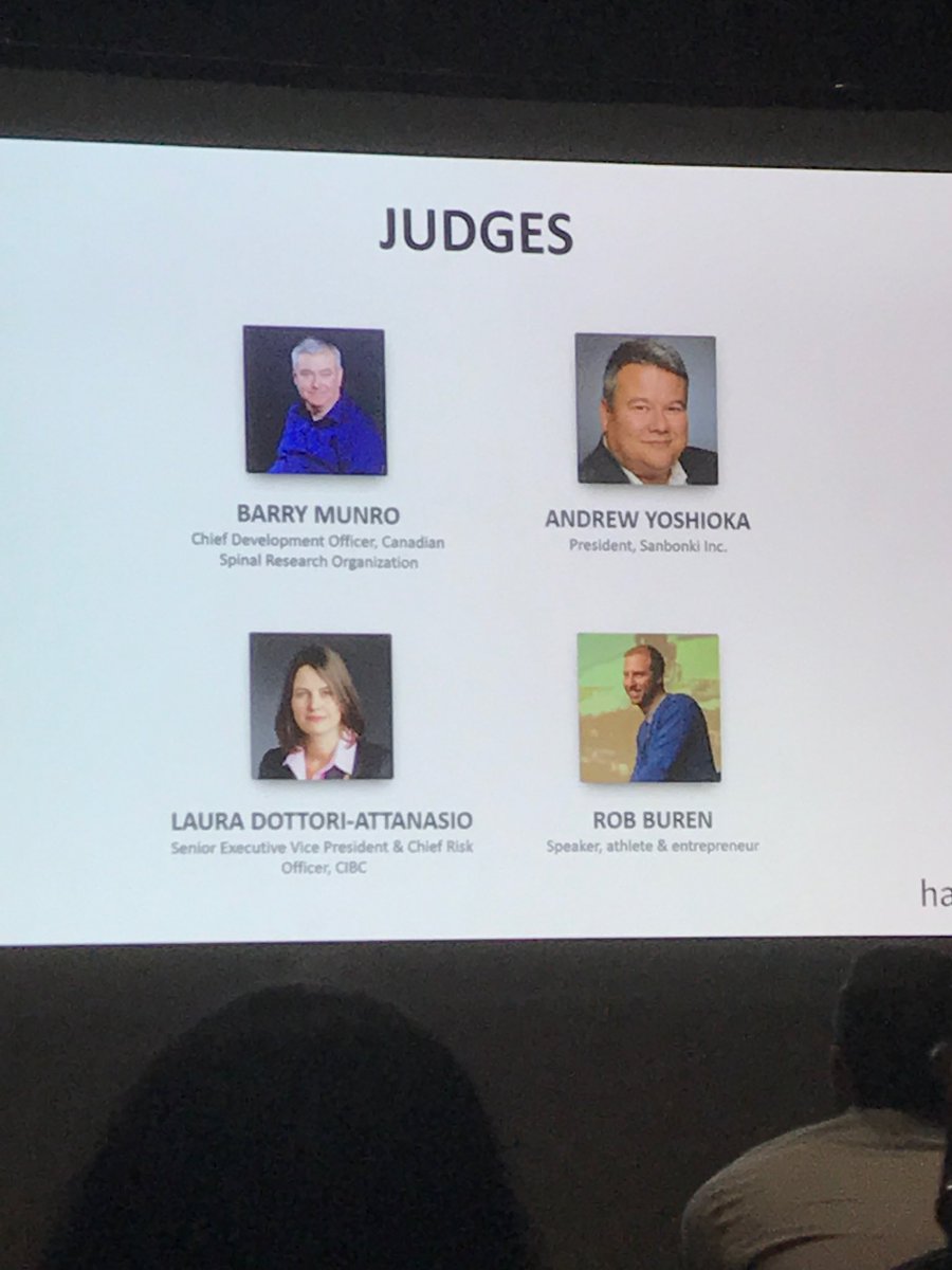 deheslin's tweet image. Thanks you judges #hackABILITY @ay_sanbonki_inc @barrymunro @robburen @lauradottori @IcubeUTM @RICCentre @arrowtech