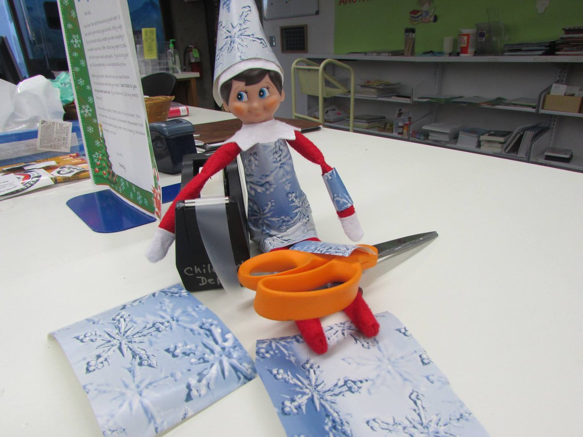 Day #7: When Dewey gets wrapped up in a good book, he takes it very literally!