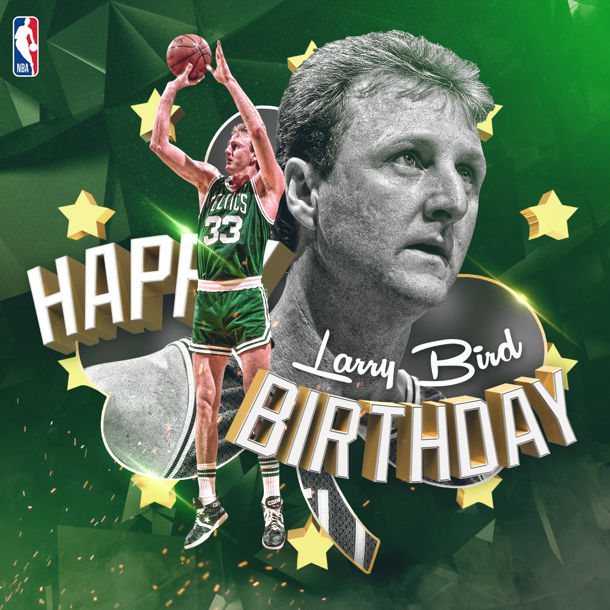 Happy Birthday to Larry Bird!  