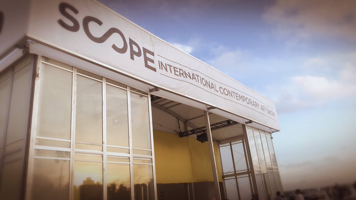 setupartfair's tweet image. @SCOPEArtShow #miami #setup2018 cartoline da Miami