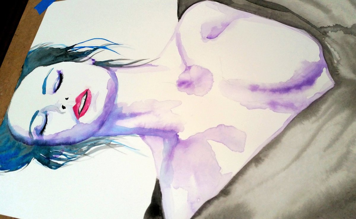 JintyandRayne's tweet photo. Playing #art #adelaide #australia #handmadeadelaide #watercolours #bleedingpaint #arttherapy #peace https://t.co/OTj24NoX0E