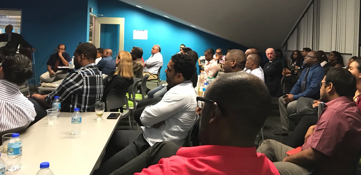 Dr. Pierre Williott, visiting Pediatric Urologist gives a talk on <a href="/IVUmed/">IVUmed</a> activity in Trinidad🇹🇹 at <a href="/SurgeonsTT/">SocietyofSurgeonsTT</a> examiners meeting.
