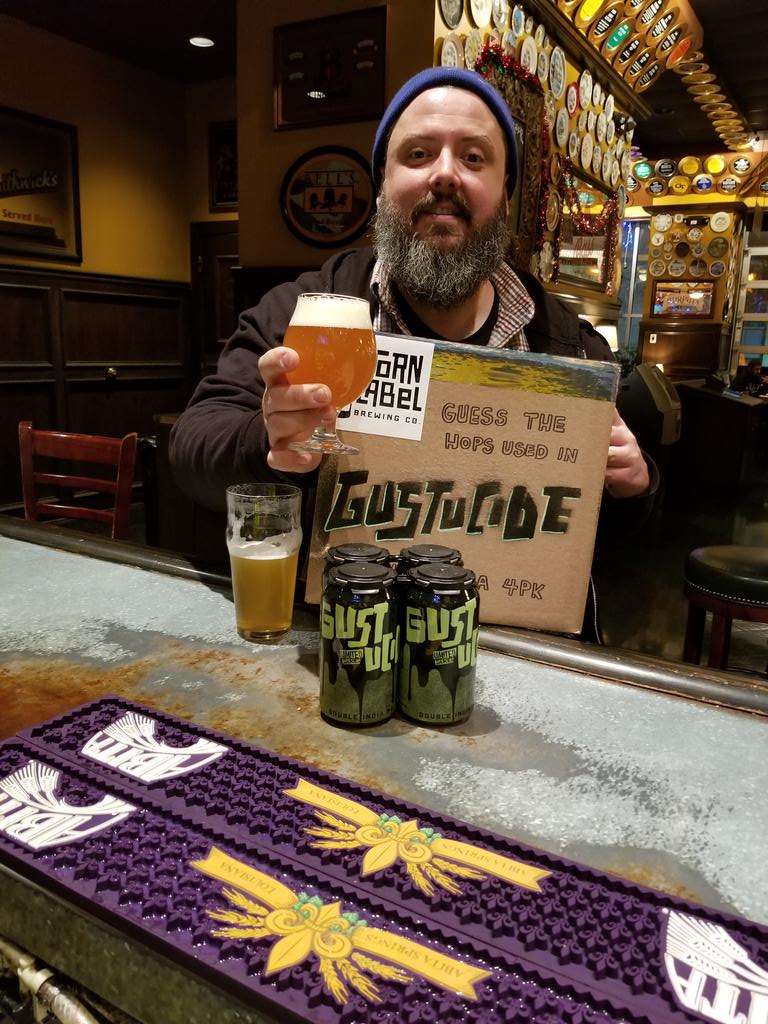 Flying Saucer KC on Twitter "Our first pour of TornLabelKC Gustucide