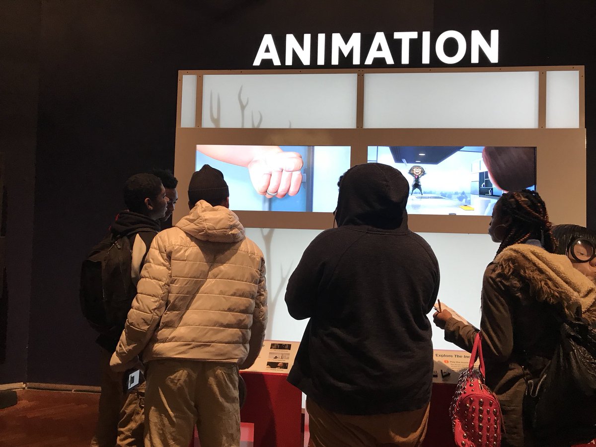 hfa_dearborn's tweet photo. Advantages of having school inside @thehenryford. Every student gets to visit the Pixar exhibit. #stem #activelearning #reallifelearning https://t.co/4qEzeaddwM