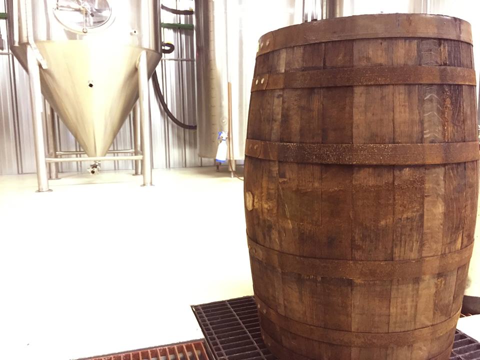 Working on something exciting for the New Year.  Bourbon-Barrel Aged St. Joe's Double.