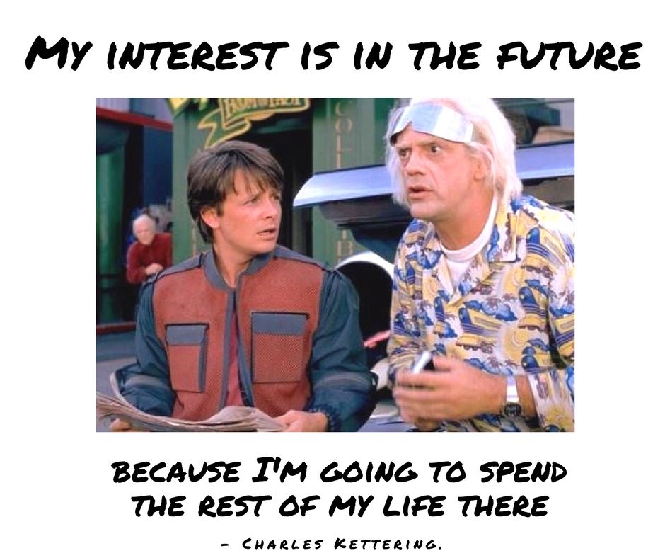 TimBiddlecombe's tweet photo. Today is 'Pretend to be a Time Traveller' Day. It's a tough call between Dr Who, Emmet "Doc" Brown, or Charles Kettering. #PretendToBeATimeTravelerDay #Innovators #MadScientist https://t.co/3cidrszC0w