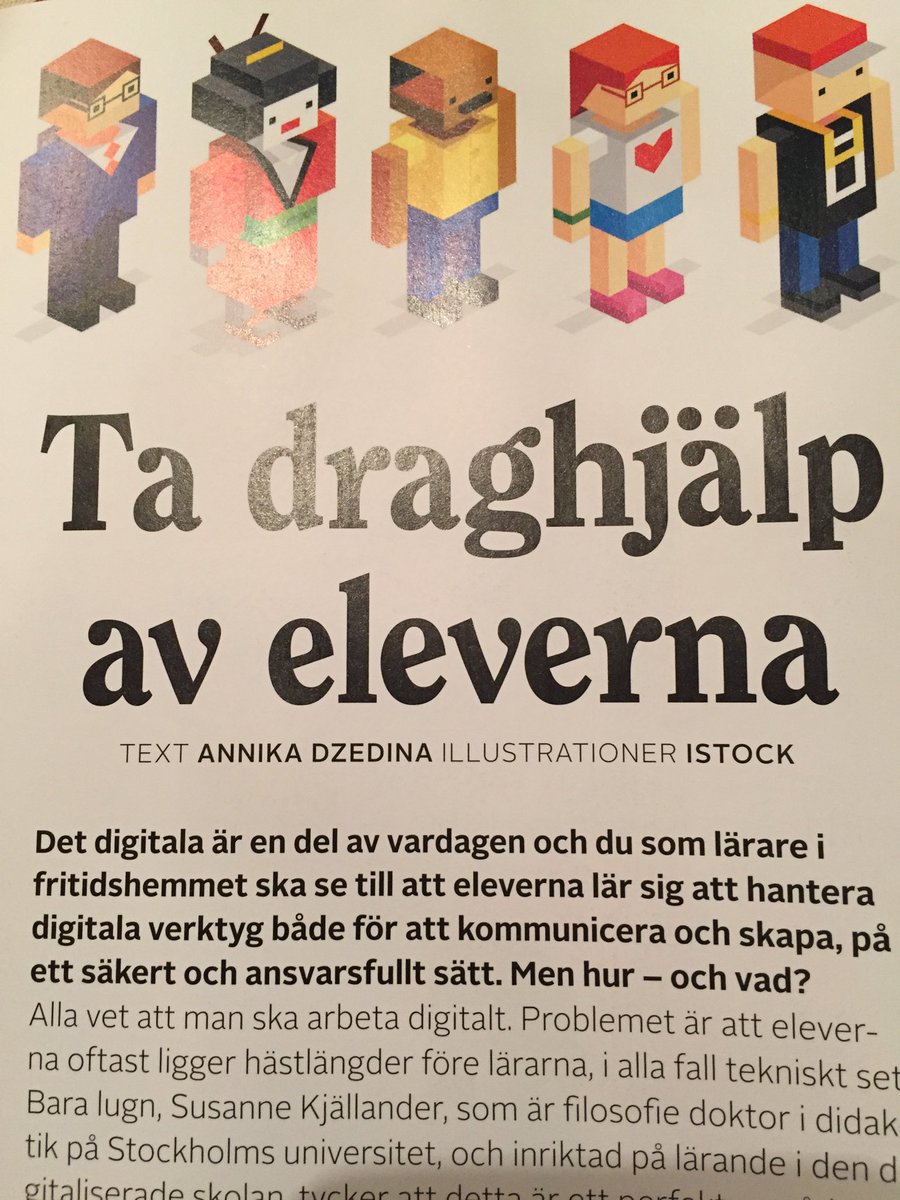 Lite kvällslektyr låg i lådan vid hemkomst...