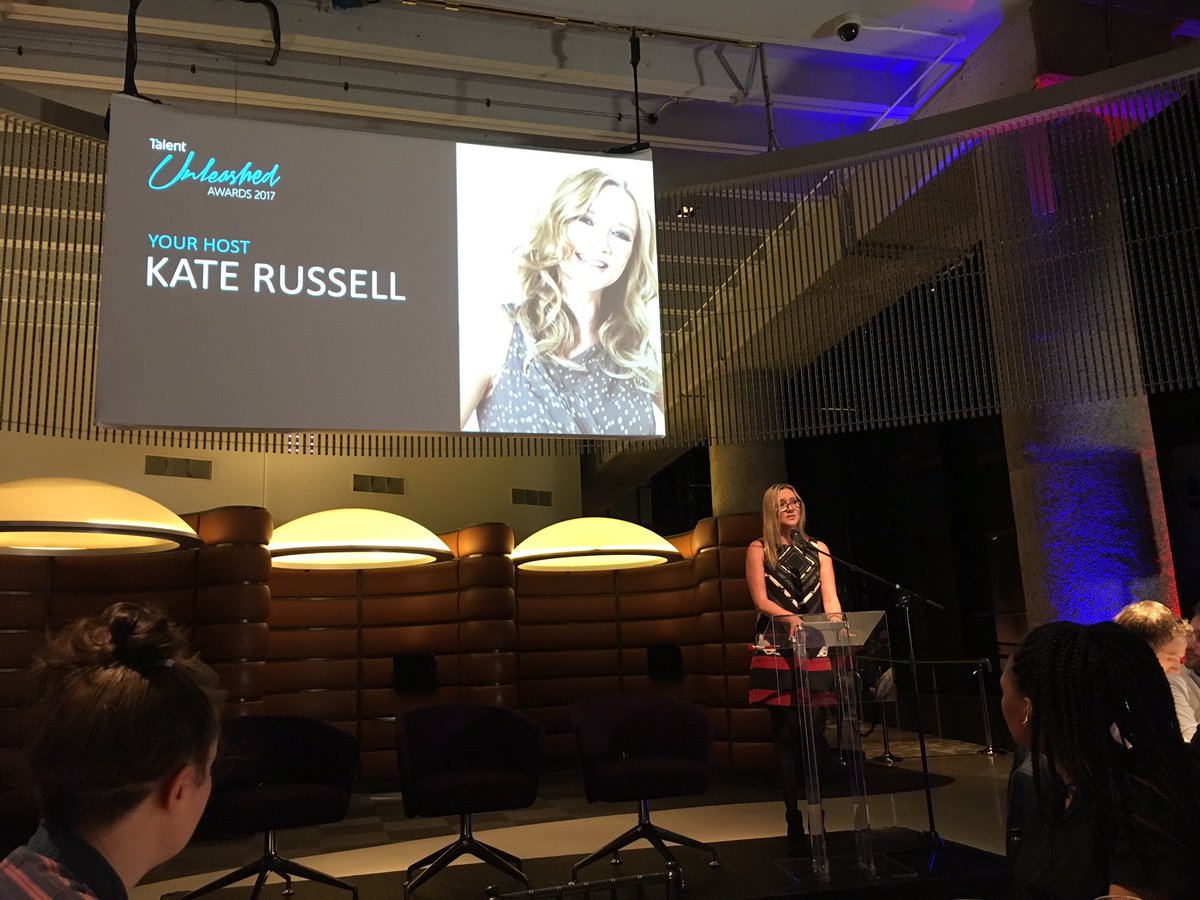 UnleashedAwards's tweet image. Our very own host for the night, @katerussell kicks off this year&apos;s regional finals event! #Unleashed2017 #Awards