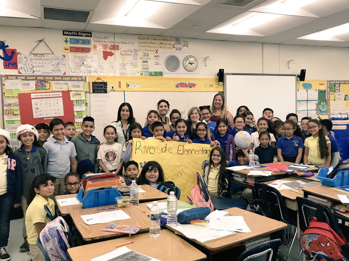tvmontel's tweet photo. STAND UP FOR INCLUSION! #mdcpsstandupforinclusion #isw2017 @RECSBulldogs @StdtSvcsMDCPS @MDCPS @MiamiSup @sldInclusion @OfficeofESE https://t.co/lWE0DsI4g7