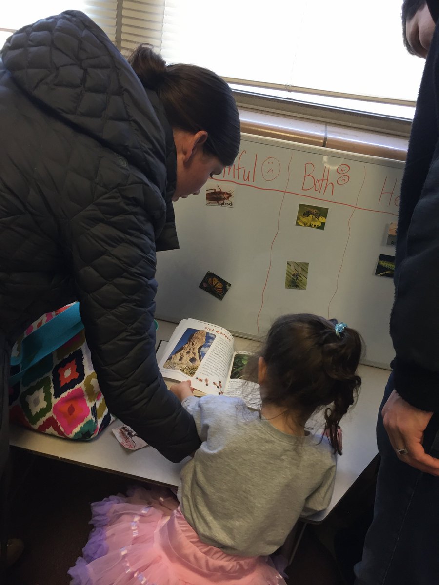 jpettykc's tweet image. Sharing with parents what the students learned.