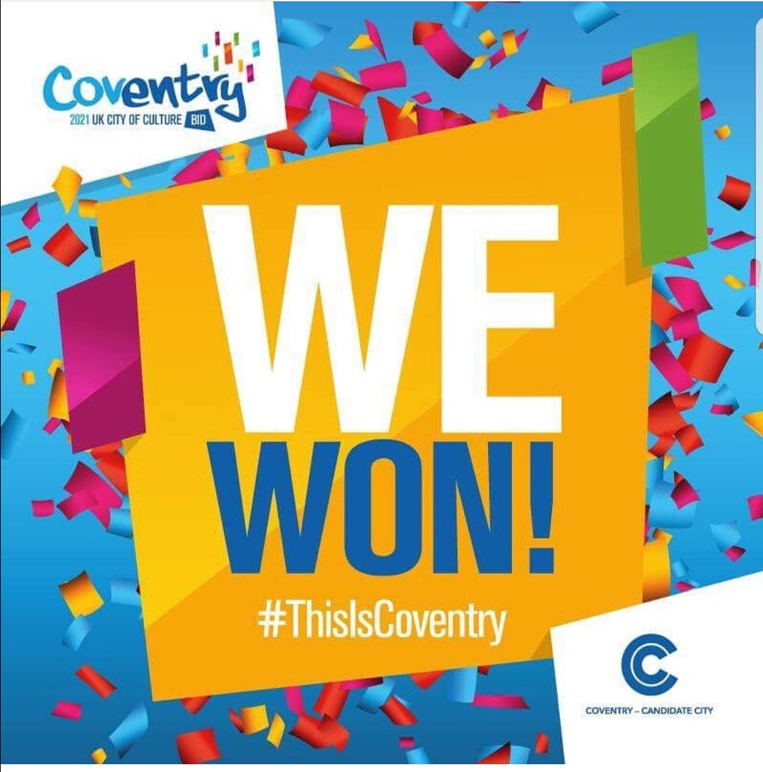 Kathkooch's tweet photo. We won - congrats Coventry #ThisisCoventry https://t.co/O2IlEqvDZd