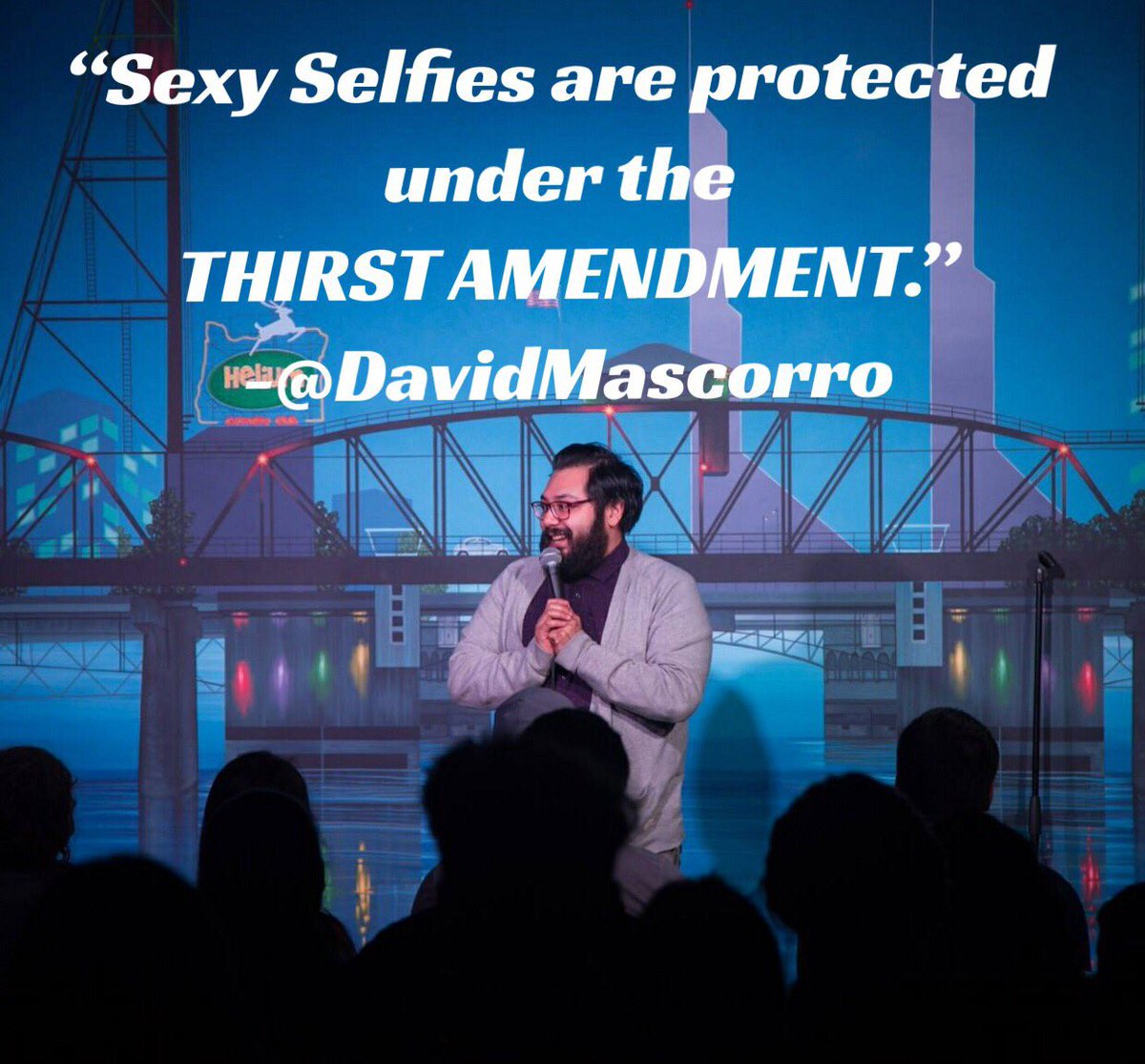 DavidMascorro's tweet image. I like writing dumb jokes. #dumb #jokes #funnymemes #standup #comedy #portland #pdx #pdxcomedy #memes #selfie #selfies