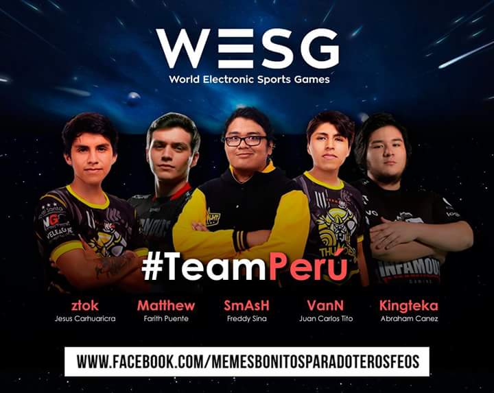 LexTerrezP's tweet photo. We're back #TeamPerufortheUnban #valve #dota2 @GabeLNewell @dota2reddit @wykrhm @steam_games @WESGcom please #UnbanPeruvianPlayers https://t.co/G5tkRiZfMl