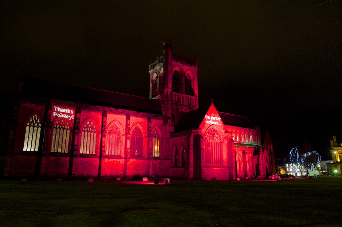 FuturePaisley's tweet photo. The bid has always been part of a bigger plan to change our future for the better using our unique culture and heritage story.
We have transformed #Paisley's reputation &amp; created a new-found awareness of why we matter to Scotland, the UK &amp; the world.
Our journey continues. https://t.co/zOuEAHS4Hh