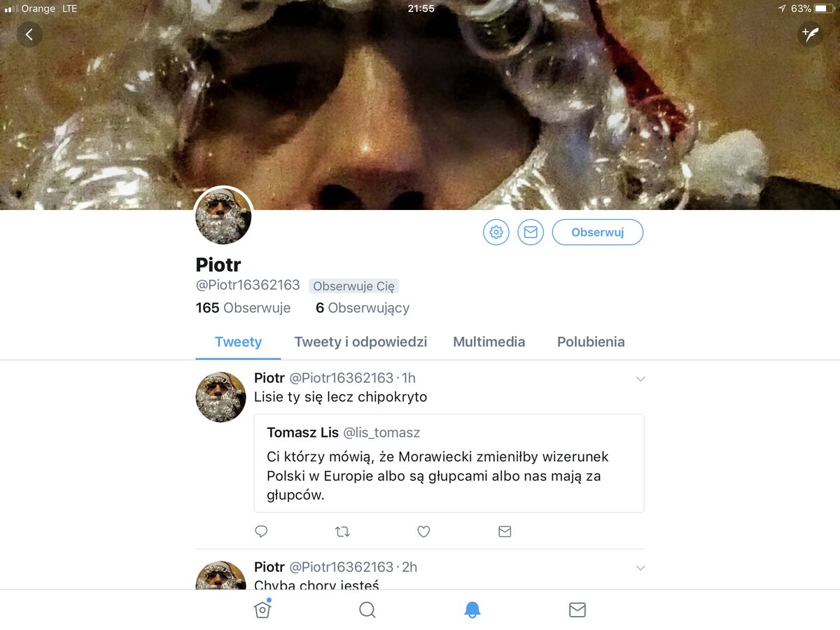 PilchJacek's tweet photo. Wygląda to na automat. Trolla/hejtera. Jak myślicie? @SpecGhost https://t.co/oxUSAvC7eX
