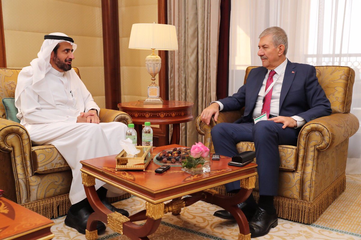 Bakan Demircan Suudi Arabistan Sağlık Bakanı Tevfik Al Rabiah ile bir araya geldi.

🔗 bit.ly/2ix2Zja