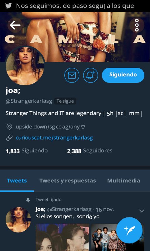 haileyforr4's tweet photo. @Strangerkarlasg me encanta como queda camz en el icon y header ahre mg tu cuenta y ojalá sigamos hablando por mucho ahq 💘 https://t.co/4ooBf1KClX