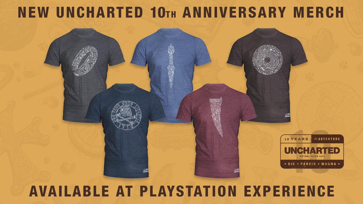 uncharted merch