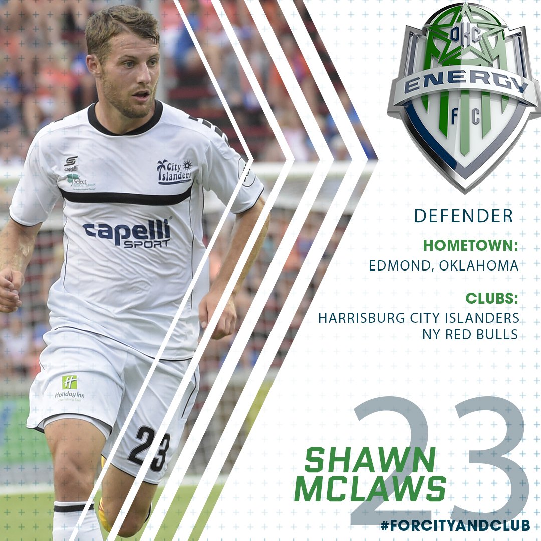 ElEnergyFC's tweet photo. Energy FC ficha al producto de Oklahoma Football Club y defensor Shawn McLaws.

¡Bienvenido al oriundo de Edmond!

Lee más sobre el 2️⃣3️⃣: https://t.co/95MSP22e3R

#ForCityAndClub https://t.co/4ZVw7hOPBi