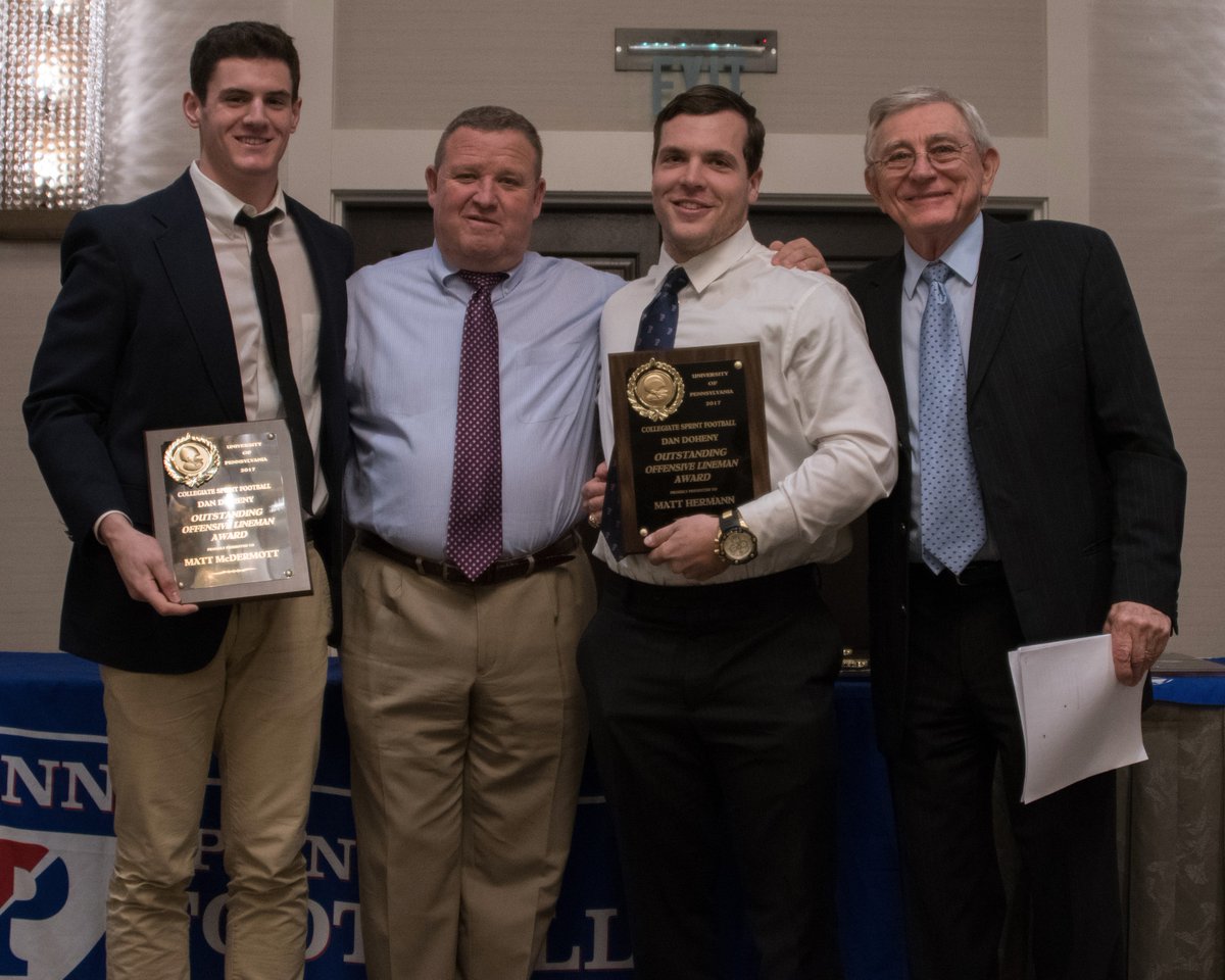 PennSprintFB's tweet photo. The CSFL South Division Champs were honored at last weekend's year-end banquet!

Read up on this season's award winners and the announcement of the 2018 captains:

➡️https://t.co/H85A8riaHV https://t.co/mJlWKY5xco